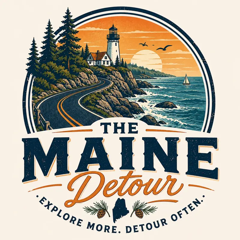 Regional travel imagery representing Maine